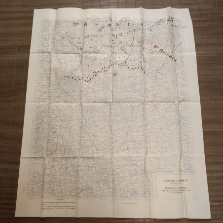 Lotto di 39 cartine geografiche molte militari anni 20/30/40