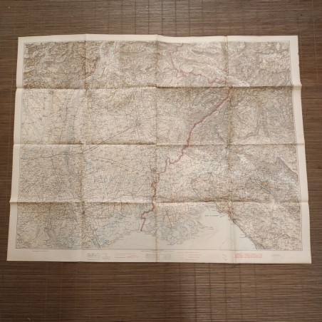 Lotto di 39 cartine geografiche molte militari anni 20/30/40