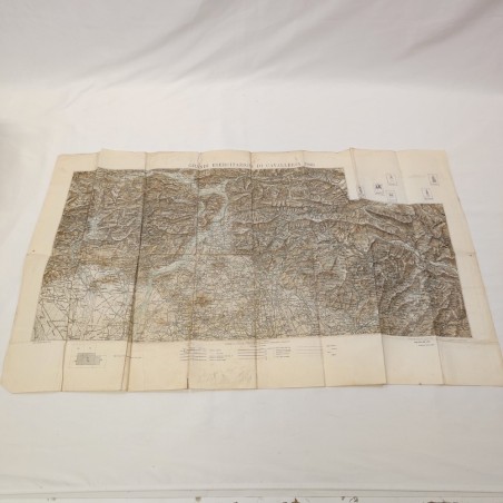 Lotto di 39 cartine geografiche molte militari anni 20/30/40