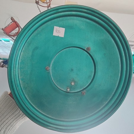 Giocattolo in latta giostra bambini seggiolini volanti 22x34 cm