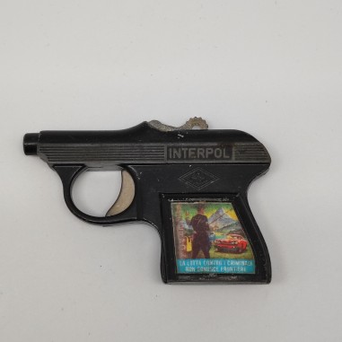Pistola giocattolo Interpol Mondial buone condizioni