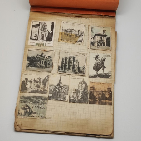 Collezione raccolta immagni da scatole di cerini
