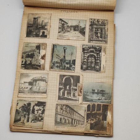 Collezione raccolta immagni da scatole di cerini