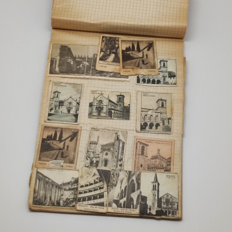 Collezione raccolta immagni da scatole di cerini