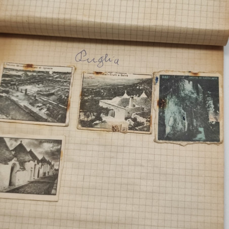 Collezione raccolta immagni da scatole di cerini