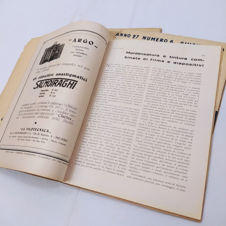 11 riviste Il Corriere Fotografico 1930 annata quasi completa manca febbraio