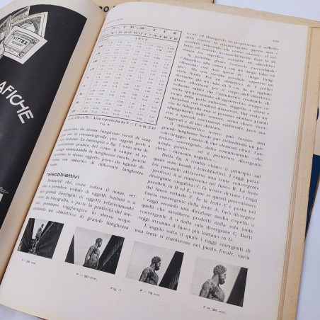 11 riviste Il Corriere Fotografico 1930 annata quasi completa manca febbraio