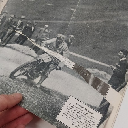 Lo sport illustrato annata 1921 completa, condizioni mediocri