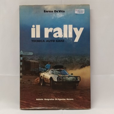 Libro Il Rally Tecnica Auto Gare - Enrico de Vita 1975