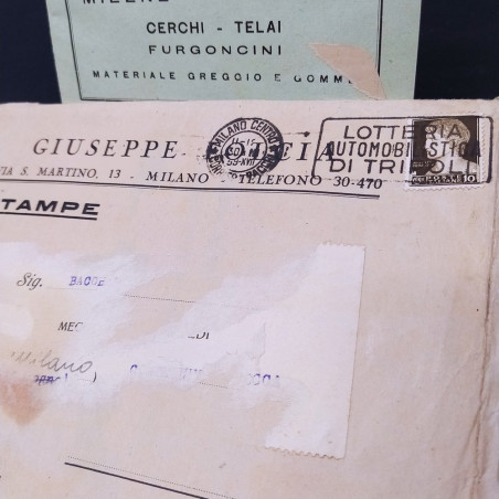 Catalogo listino prezzi accessori per velocipedi Giuseppe Folcia 1939
