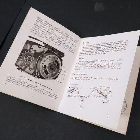 Libretto uso manutenzione ciclomotore Garelli Gulp 50