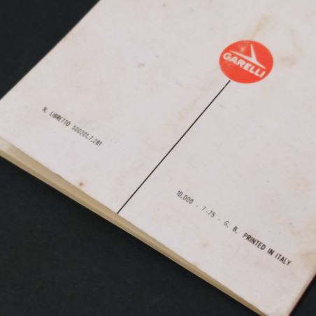 Libretto uso manutenzione ciclomotore Garelli Gulp 50