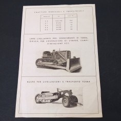 Volantino brochure catalogo trattore Caterpillar Concessionaria Olmia 2
