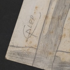 Tex Willer disegno a matita copia da originale di Galleppini firmato dall'autore 2