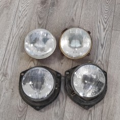 Set 4 fanali per Fiat 850 Sport Coupè 1968 due con maschere di montaggio