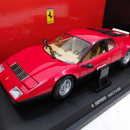 Modellino Kyosho Ferrari 365 GT4/BB rossa scala 1/18 con scatola originale