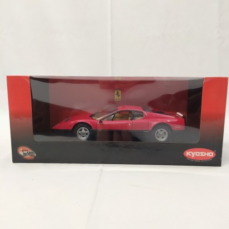 Modellino Kyosho Ferrari 365 GT4/BB rossa scala 1/18 piccoli difetti carrozzeria