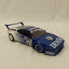 Modellino Minichamps BMW M1 Procar sponsor Denim colore blu scala 1/18 2