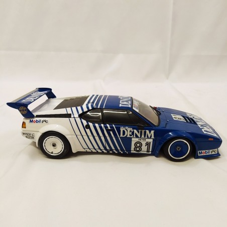 Modellino Minichamps BMW M1 Procar sponsor Denim colore blu scala 1/18