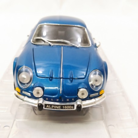 Modellino Maisto auto Renault Alpine 1600s blu metallizzato sc. 1/18 difetti