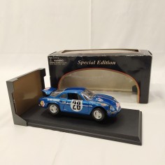 Modellino Maisto Renault Alpine serie limitata Montecarlo sc. 1/18 blu