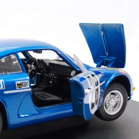 Modellino Maisto Renault Alpine serie limitata Montecarlo sc. 1/18 blu