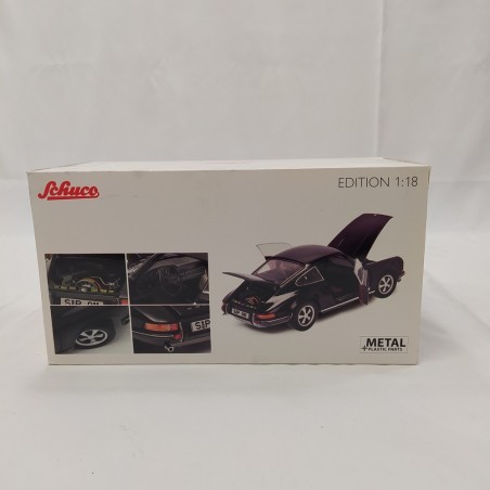 Modellino Schuco Porsche 911 S colore nero scala 1/18 con scatola