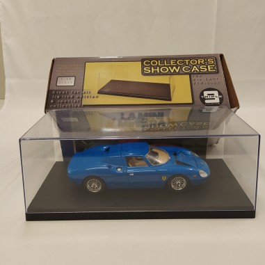 Modellino Ferrari 250 Le Mans colore blu, scala 1/18 scatola non originale