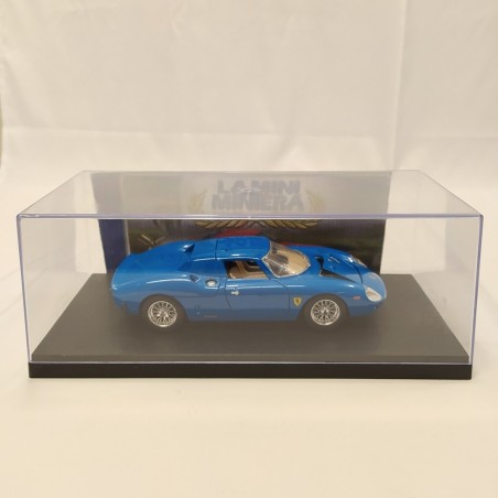 Modellino Ferrari 250 Le Mans colore blu, scala 1/18 scatola non originale