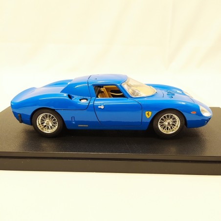 Modellino Ferrari 250 Le Mans colore blu, scala 1/18 scatola non originale