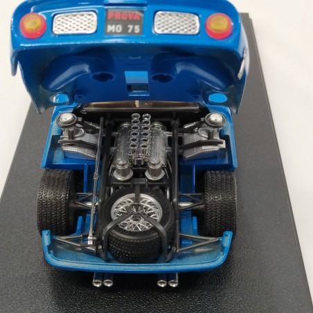 Modellino Ferrari 250 Le Mans colore blu, scala 1/18 scatola non originale