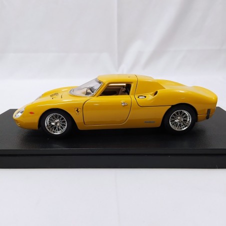 Modellino Ferrari 250 Le Mans colore gialla scala 1/18 scatola non originale
