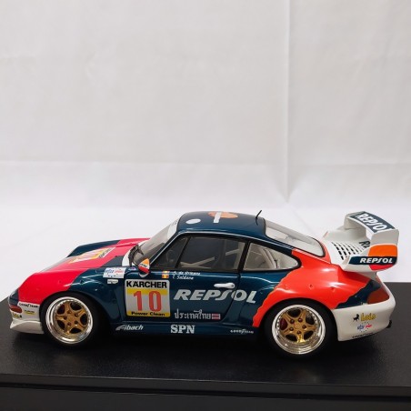 Modellino Minichamps Porsche 911 GT2 Corsa Repsol sc 1/18