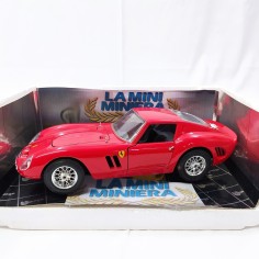Modellino Mini Miniera Ferrari GTO 1962 rossa scatola non originale sc. 1/18 2