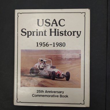 Libro USAC Sprint history 1956-1980 25th anniversary commemorative book 1994