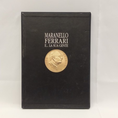 Libro Maranello Ferrari e… la sua gente 1995 143 pagine cofanetto