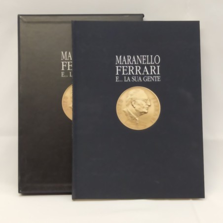 Libro Maranello Ferrari e… la sua gente 1995 143 pagine cofanetto