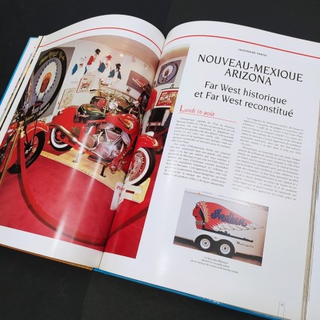 Libro L’ouest americain en Harley-Davidson Albert Saladini, Pascal Szymezak 1994
