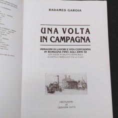 Libro Una volta in campagna – Immagini di lavori e vita contadina in Romagna fin 2