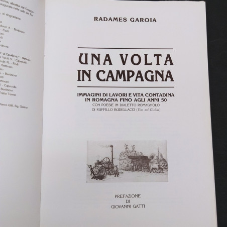 Libro Una volta in campagna – Immagini di lavori e vita contadina in Romagna fin