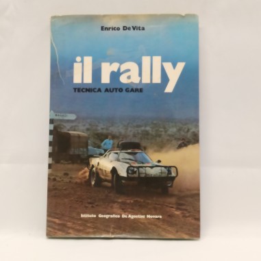 Libro Il rally Tecnica Auto Gare Enrico De Vita 1976