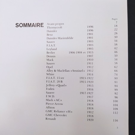 Libro Histoire illustrée des camions 1896-1920 G.N. Georgano, Carlo Demand 1978