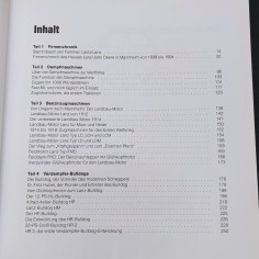 Libro Lanz Firmenchronik Damptmaschinen Benzinzugmaschinen Verdampfer-Bulldogs v 2