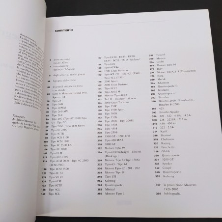 Libro Nel segno del tridente – Tutte le Maserati modello per modello 1926-2003 M