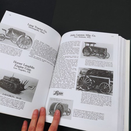 Libro Encyclopedia of American farmtractors C. H. Wendel 1992