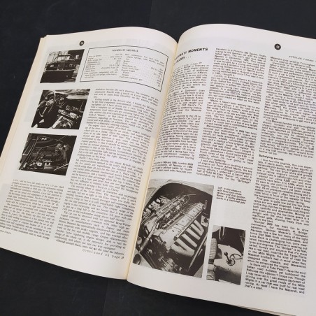 Libro Maserati 1965-1970 R. M. Clarke Brooklands books