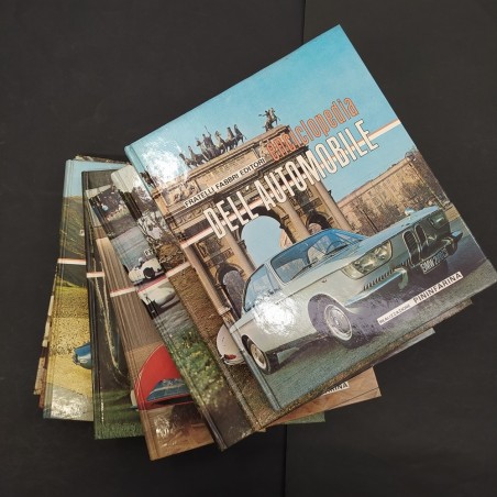 Libro Enciclopedia dell’automobile 12 volumi Pininfarina 1968