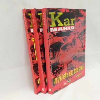 Libro Kar mania – Le più belle auto della storia 3 volumi