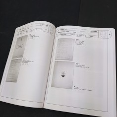 Libro Maserati post war brochures through inline 6 cylinder cars Hilary. A. Raab 2
