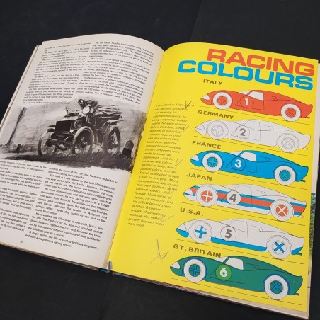 Libro Lion book of motor racing IPC magazines  1970